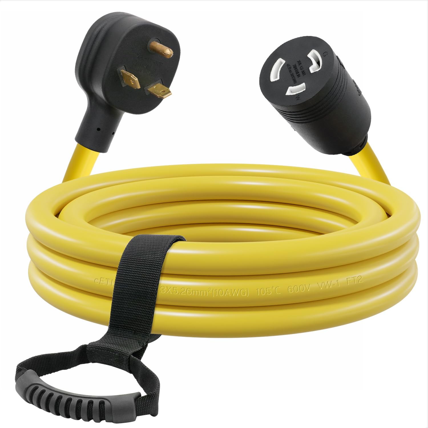 Amazon.com: FIRMERST 15 Ft 30 Amp RV Power Cord, NEMA TT-30P to L5